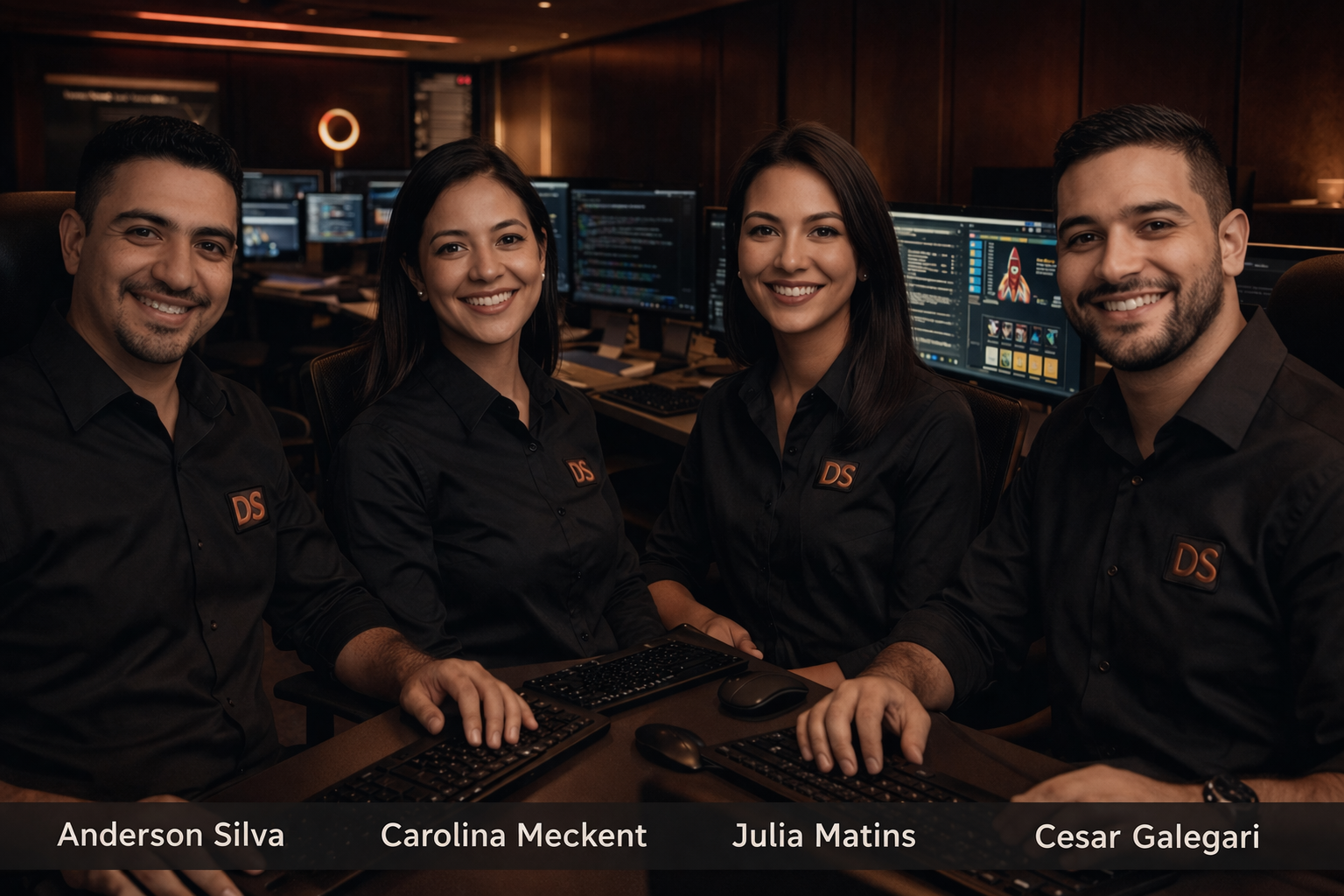 Equipe DS Publicar liderada por Anderson Silva, fundador da agência